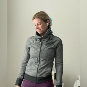 Lululemon define jacket with cowl neck